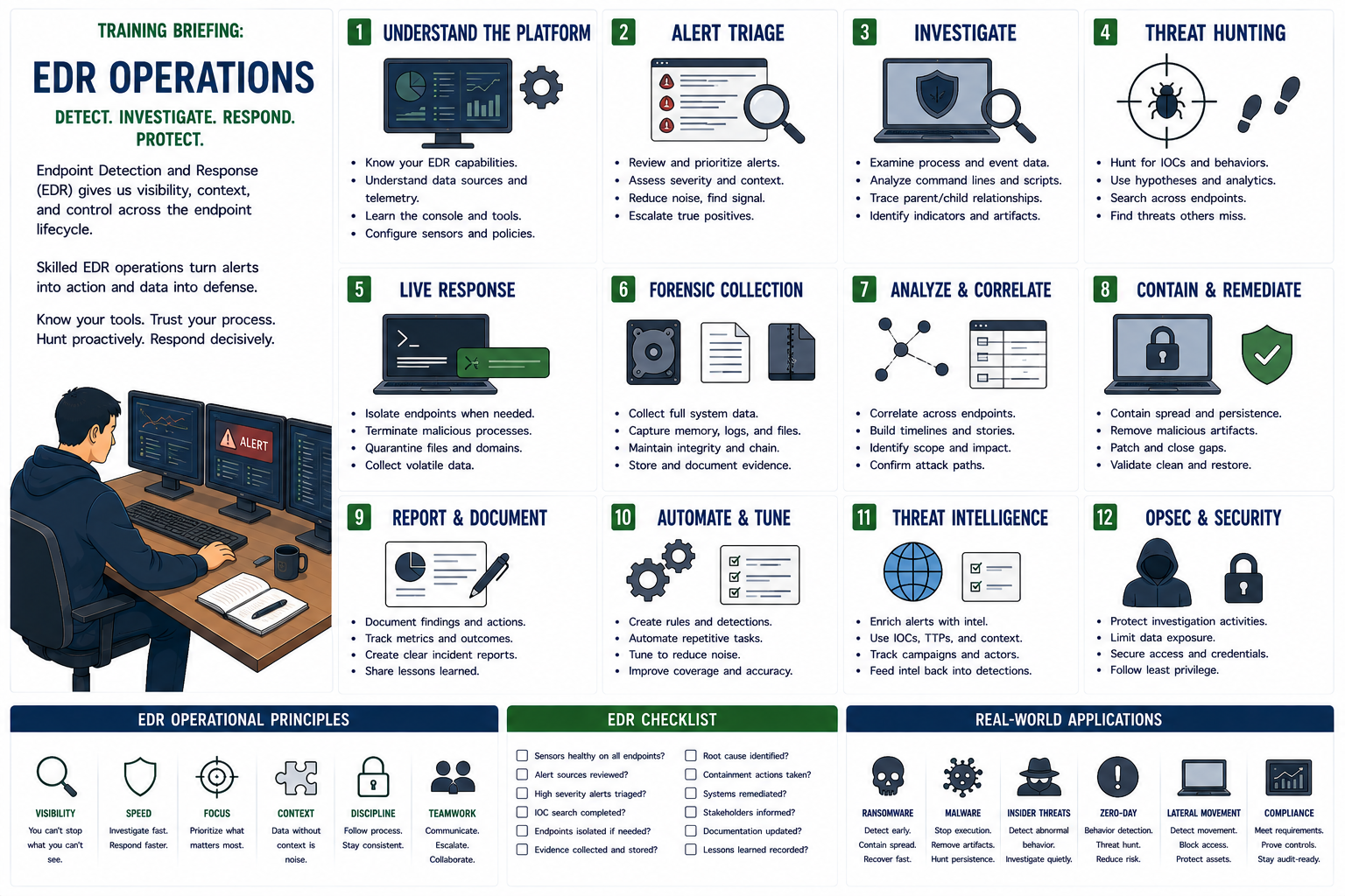 EDR Ops infographic