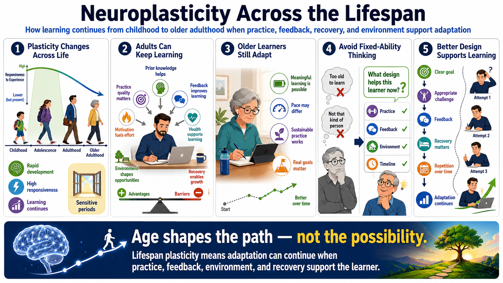 Blank white placeholder image for module 7, Plasticity Across the Lifespan.